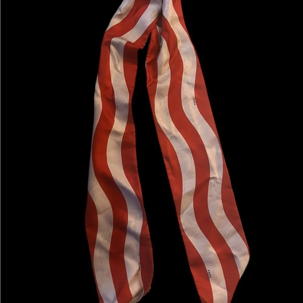 Fendi 68in Silk Scarf